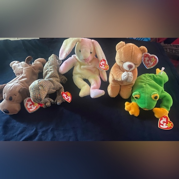 5 Ty Beanie Baby’s - Picture 1 of 1